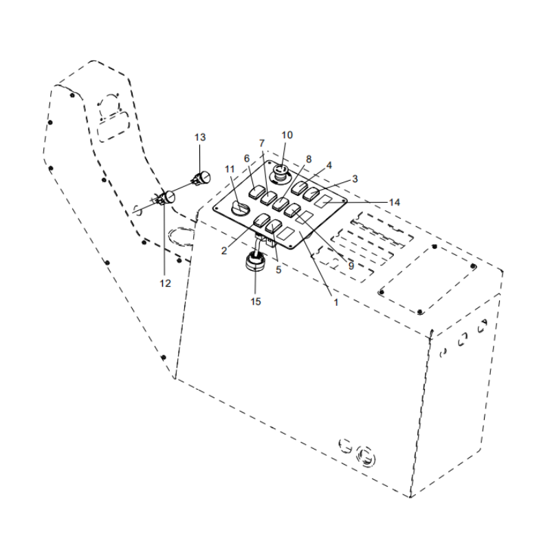 318307200 Switch mounting assembly XCMG XE2000 excavator spare parts