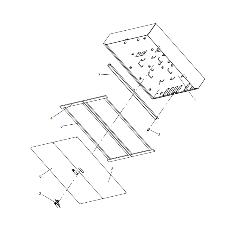318304895 electric box body XCMG XE2000 excavator spare parts