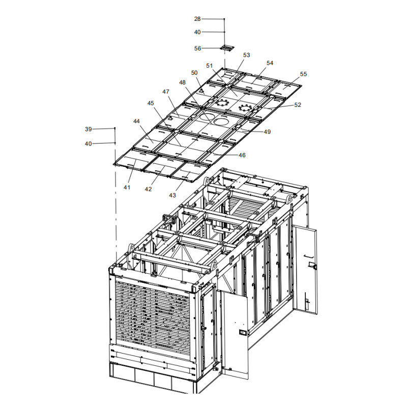 318306949 hangar assembly xcmg xe2000 excavator spare parts