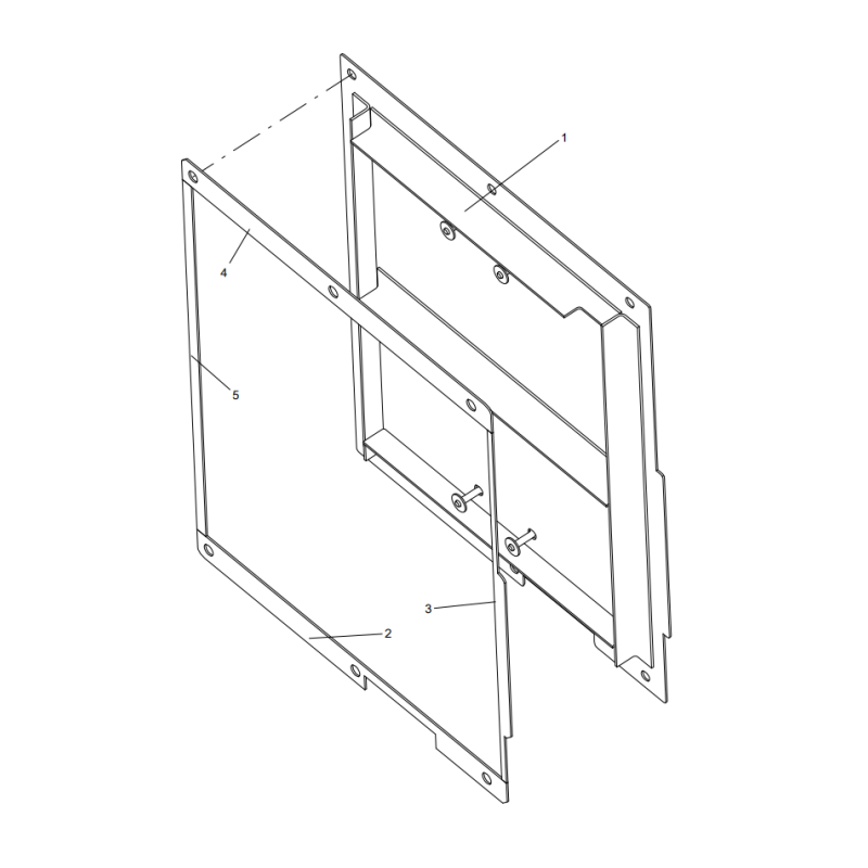 318302177 cover plate XCMG XE2000 excavator spare parts