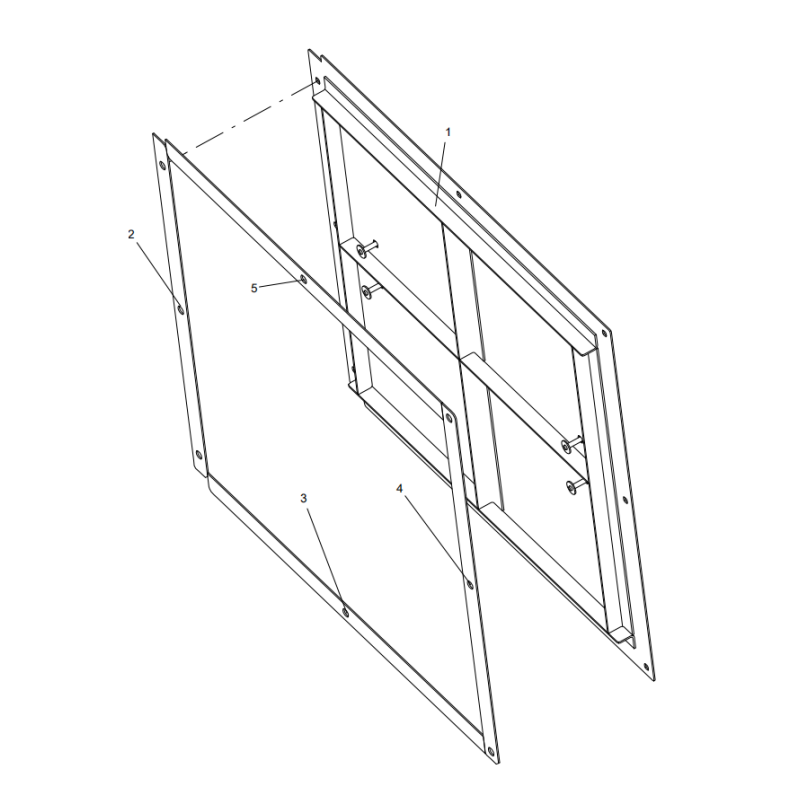 318302210 cover plate XCMG XE2000 excavator spare parts