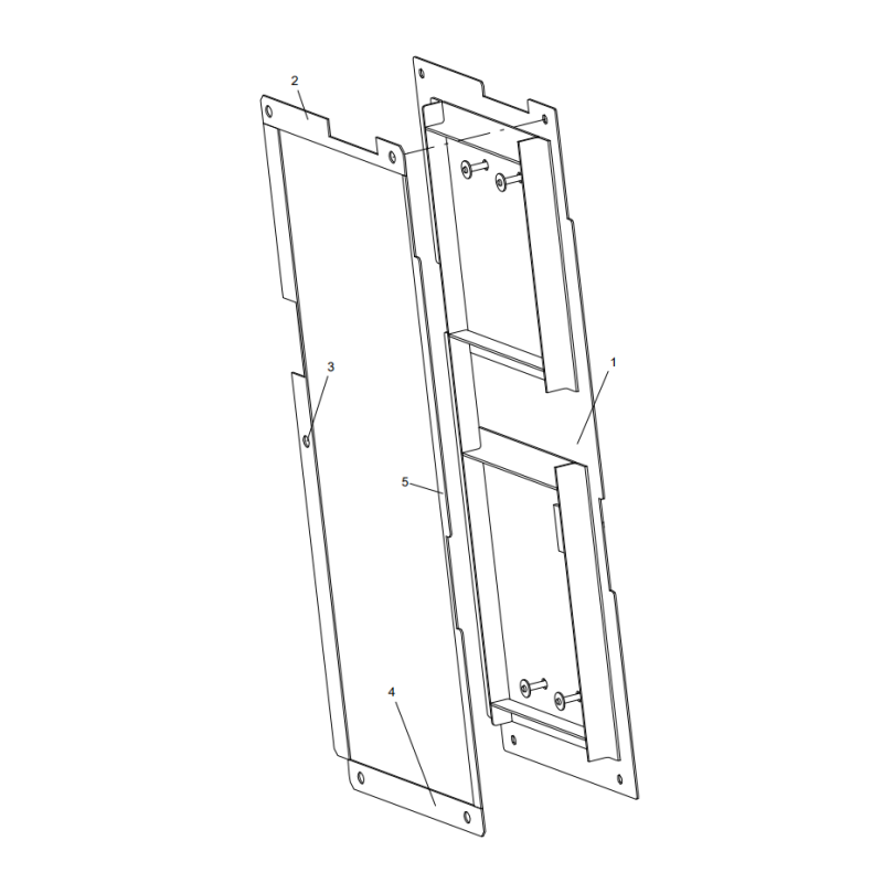 318302248 cover plate XCMG XE2000 excavator spare parts