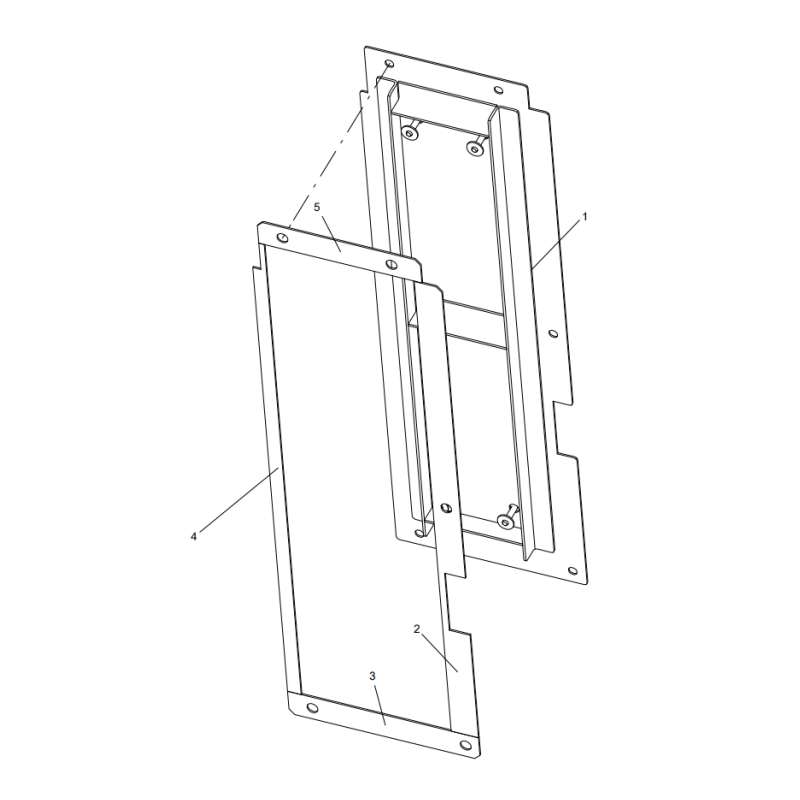 318302297 cover plate XCMG XE2000 excavator spare parts