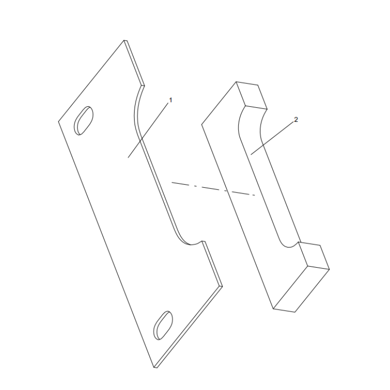 318302379 upper closure plate of the auxiliary water tank steel pipe XCMG XE2000 excavator spare parts