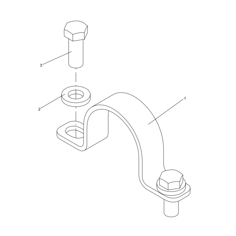 318307563 pipe cup XCMG XE2000 excavator spare parts
