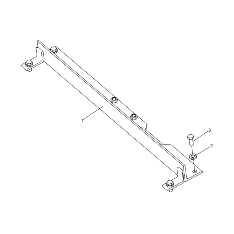 318307554 bracket XCMG XE2000 excavator spare parts