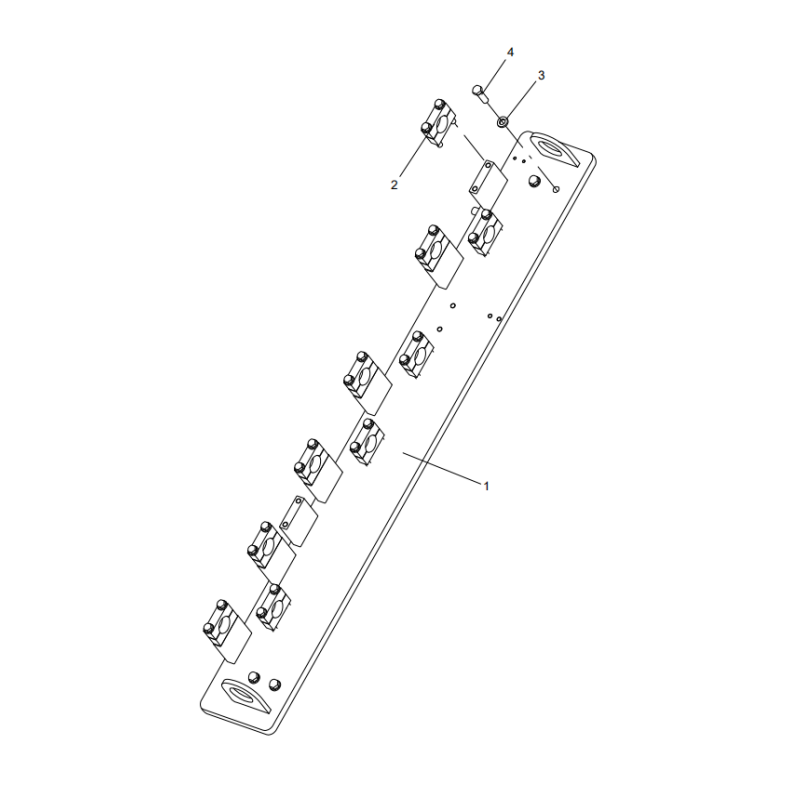 318307480 bracket XCMG XE2000 excavator spare parts