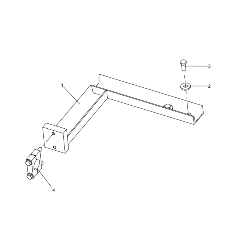 318307506 bracket XCMG XE2000 excavator spare parts