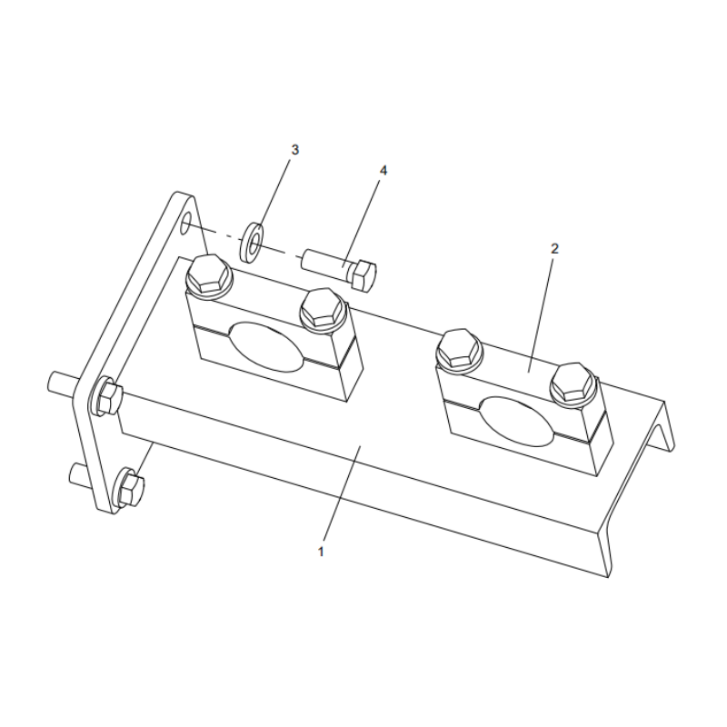 318307521 bracket XCMG XE2000 excavator spare parts