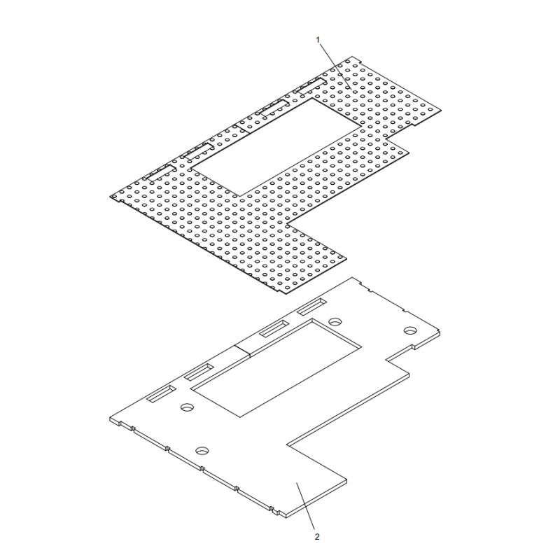 318305545 foot pad XCMG XE2000 excavator spare parts