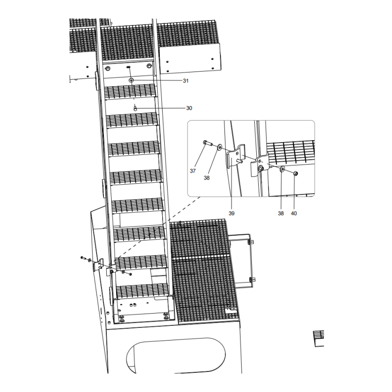 318306909 channel assembly xcmg xe2000 excavator spare parts