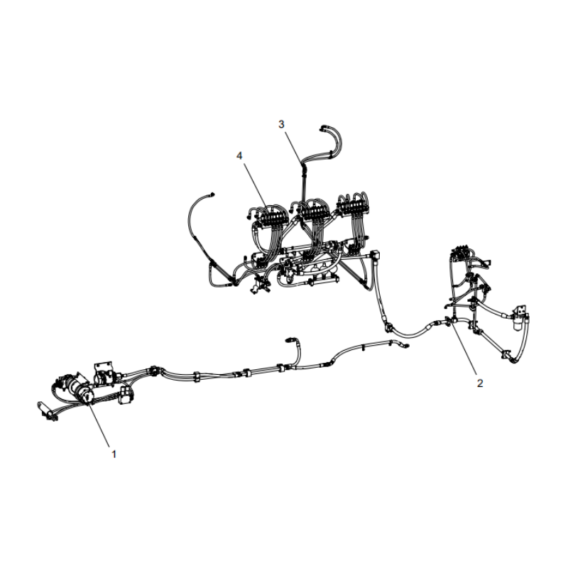 318306921 hydraulic pilot control system parts XCMG XE2000 excavator spare parts