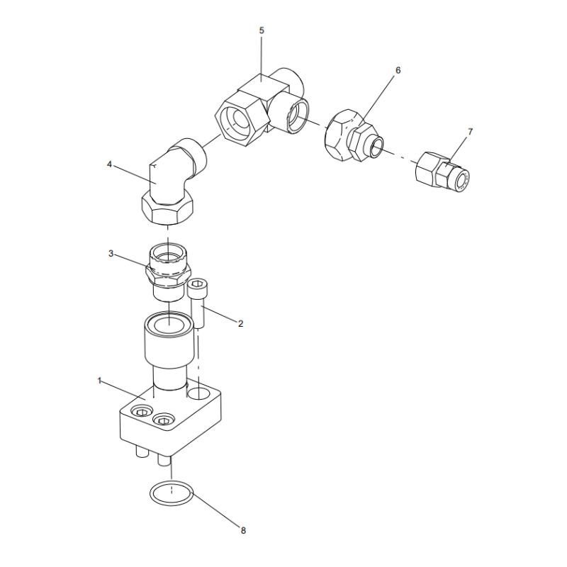 318307925 steel pipe assembly XCMG XE2000 excavator spare parts