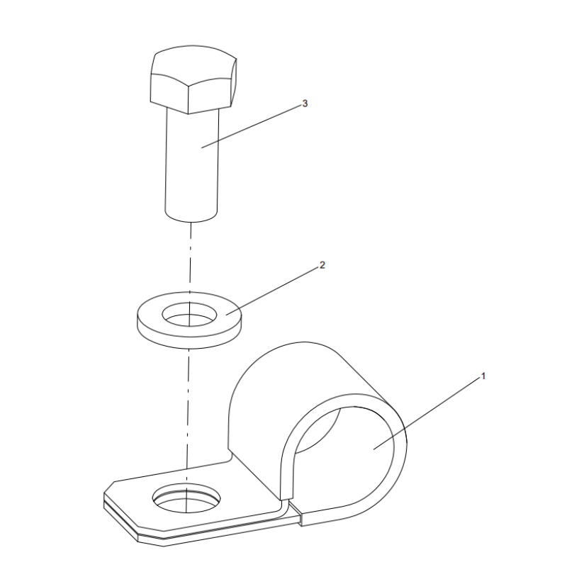 318307923 clamp assembly XCMG XE2000 excavator spare parts