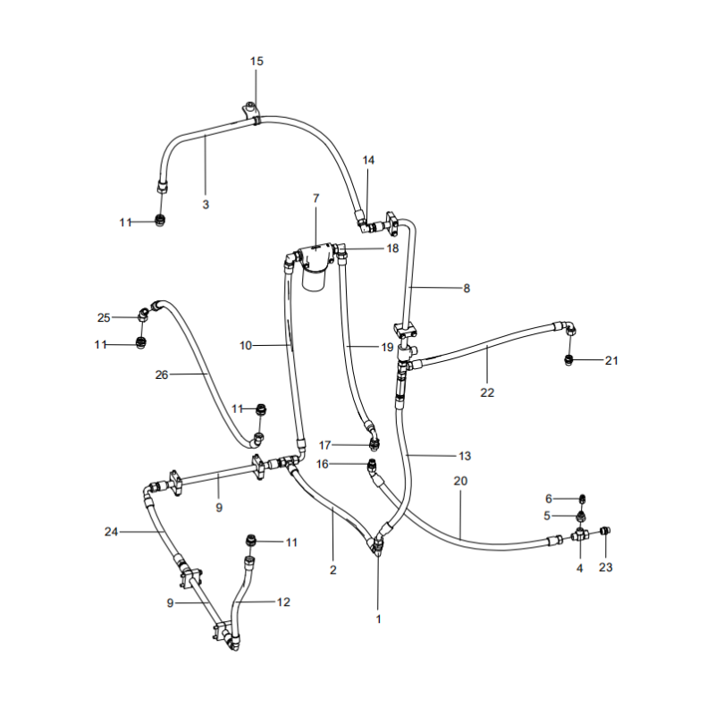 318307895 bracket xcmg xe2000 excavator spare parts