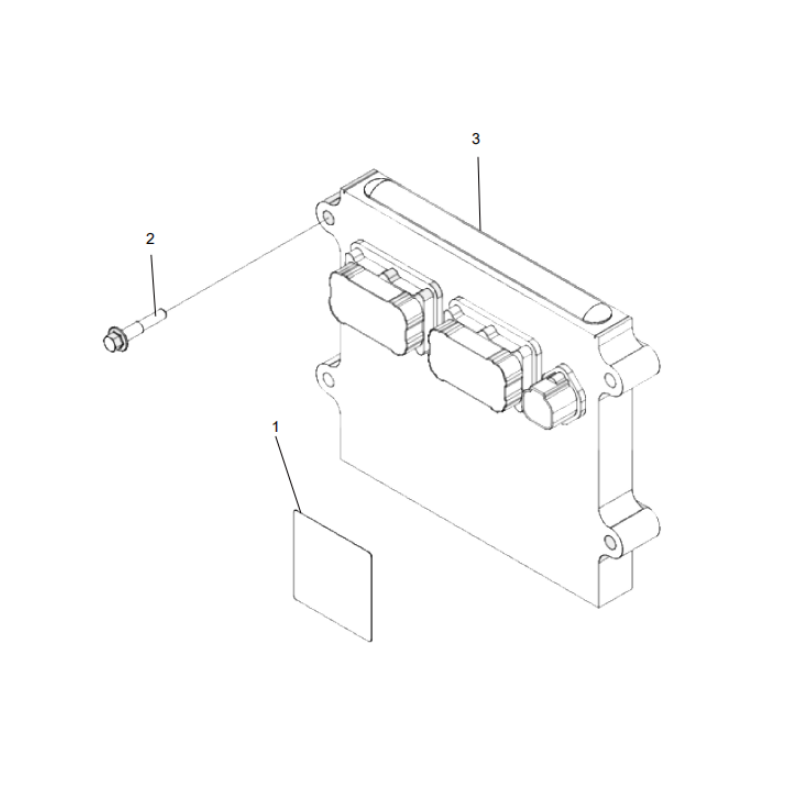 800169269 fuelcontrol module XCMG XE2000 excavator spare parts