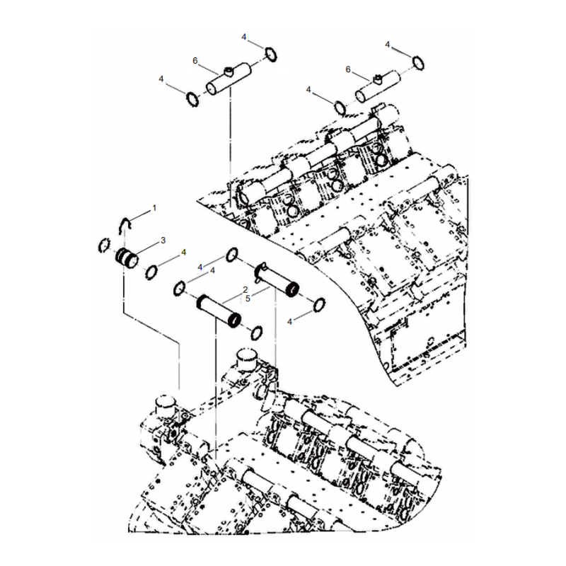 800169247 water manifold XCMG XE2000 excavator spare parts