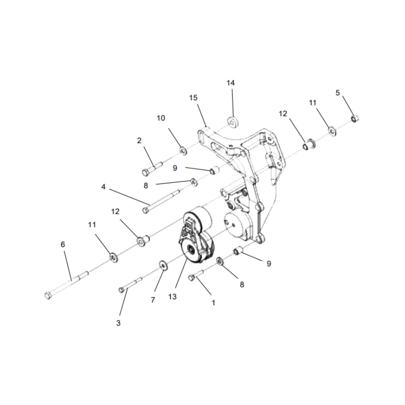 800169240 ac generator support XCMG XE2000 excavator spare partsgenerator support xcmg xe2000 excavator spare parts