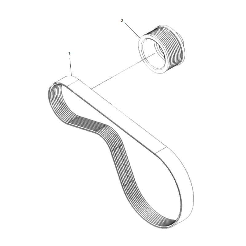 800169241 ac generator driving device parts XCMG XE2000 excavator spare parts