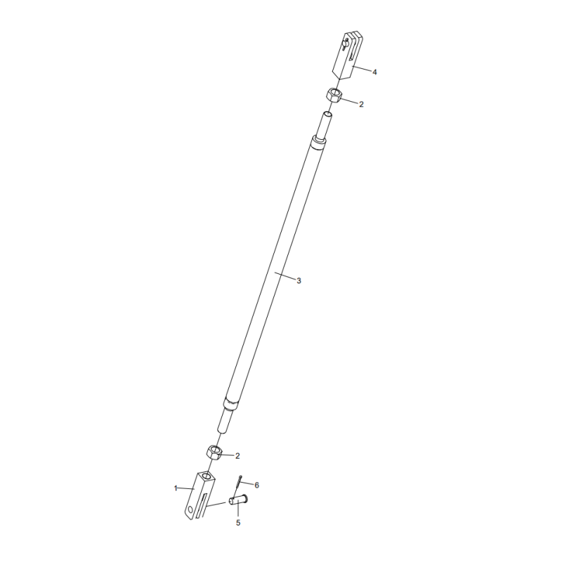 318302403 pull rod assembly XCMG XE2000 excavator spare parts