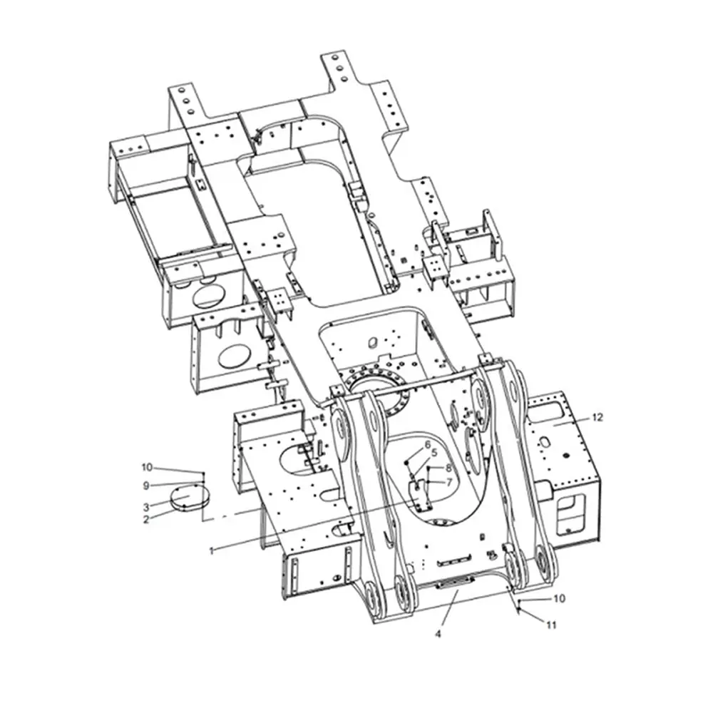 how does xcmg xe2000 excavator turntable assembly 318306967 improve mining efficiency