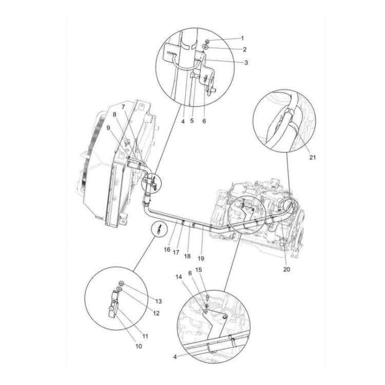 805801472 xcmg gr2605 motor grader hoof clamp d16