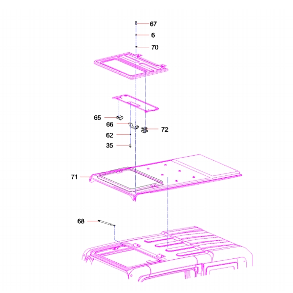 11181278 sany sy485c1 hydraulic excavator front window assembly