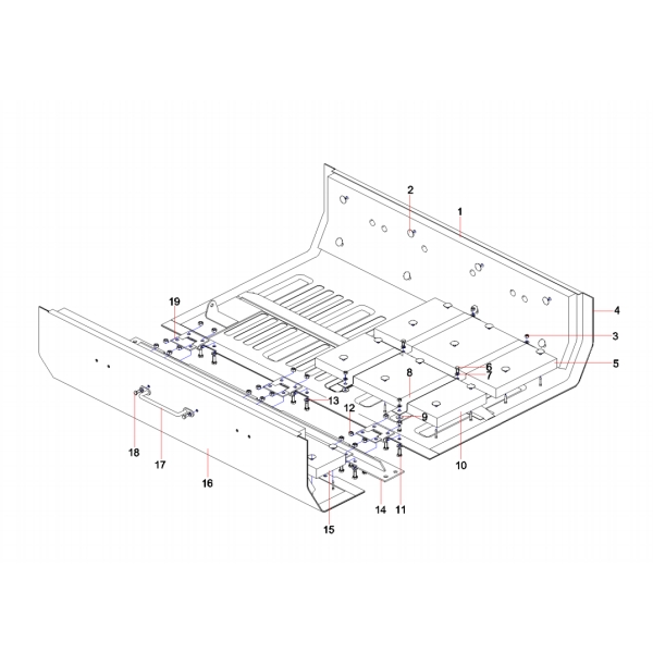 13306189 sany sy485c1 hydraulic excavator engine hood