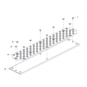 13510938 sany sy485c1 hydraulic excavator main pump top cover assembly