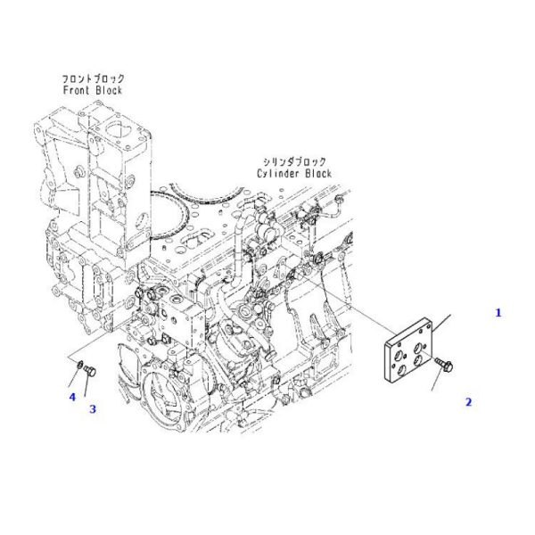 6245 61 8110 plate komatsu bulldozer spare parts