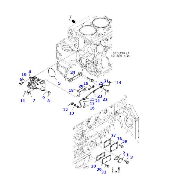 07040 11812 plug komatsu bulldozer spare parts