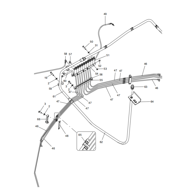 318307381 turntablecentralizedlubricationsystem XCMG XE2000 excavator spare parts