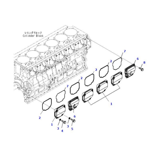 6240 21 6410 cam follower komatsu bulldozer spare parts