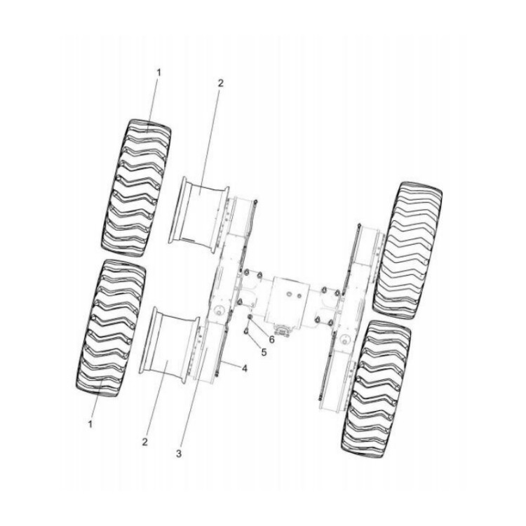 800361901 xcmg gr2605 motor grader tire