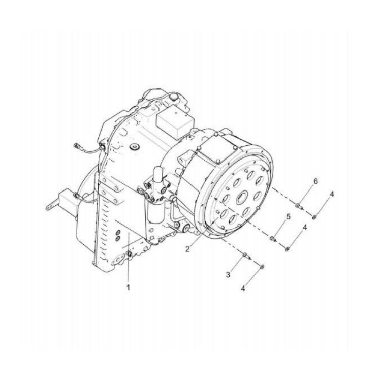 800347398 xcmg gr2605 motor grader hydraulic transmission