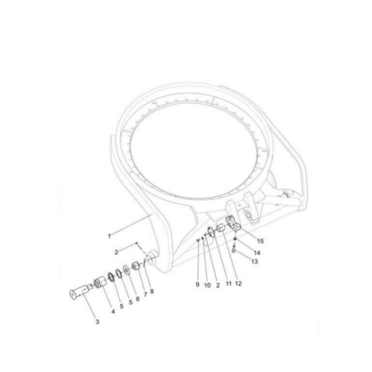 381200445 xcmg gr2605 motor grader slewing ring