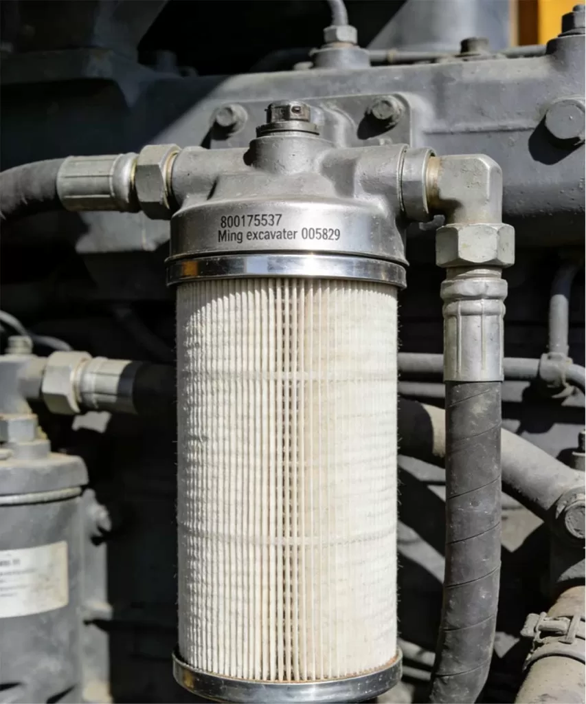 800175537 xcmg excavator parts main filter element construction equipment parts