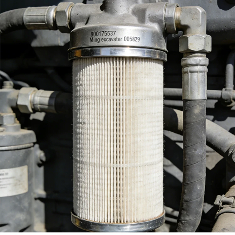 800175537 xcmg excavator parts main filter element for hydraulic systems