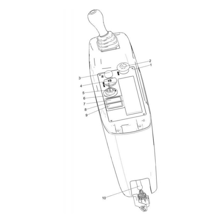 803689869 xcmg gr2605 motor grader grader combination switch
