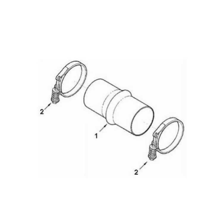 c3071051 xcmg gr2605 motor grader bellow hose