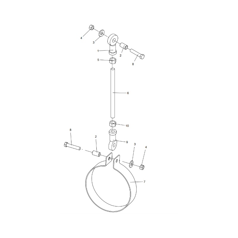 330101071 Intake/Exhaust Bracket Assembly XCMG XDE130 Electric driving dump truck spare parts