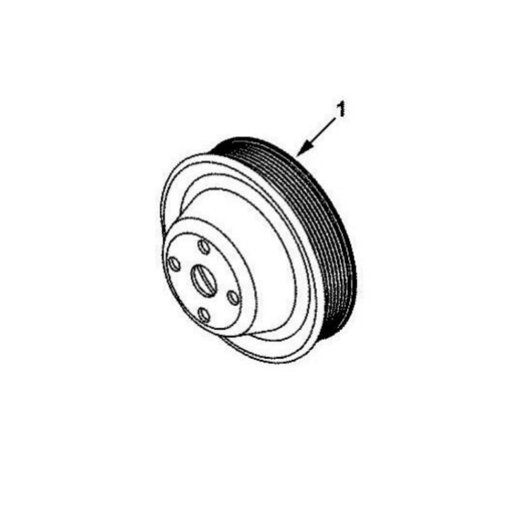 c3919624 xcmg gr2605 motor grader drive pulley
