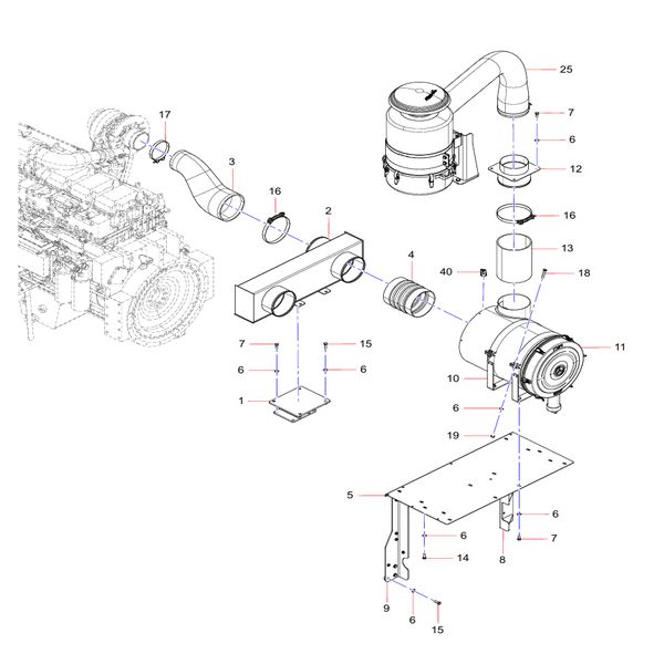 SSY004953587 Support Base Sany SY1350C1C3KH Tracked hydraulic excavator spare parts