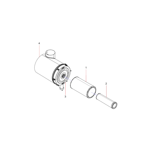 B222100000426 Air Filter Main Filter Element Sany SY1350C1C3KH Tracked hydraulic excavator spare parts