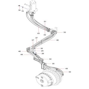 11401207 Rubber Sheath Sany SY1350C1C3KH Tracked hydraulic excavator spare parts