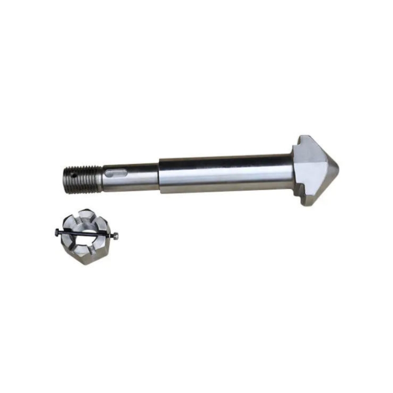 ZX-75 100*100*400mm Metallic color Twistlock Pin With Nut ZPMC Port Machinery spare parts