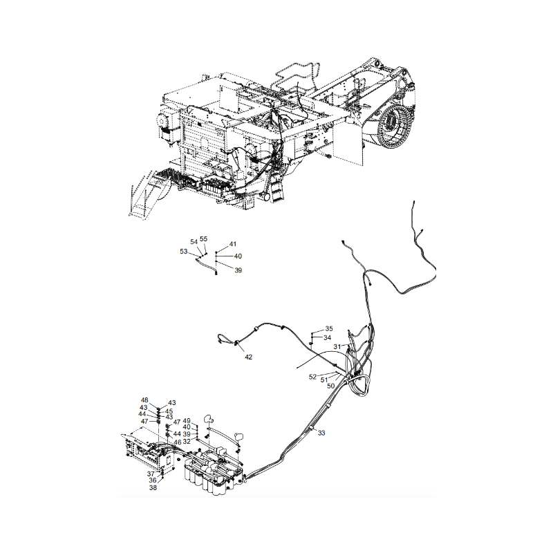 330106572 Electrical System For Start Section XCMG XDE130 Electric driving dump truck spare parts