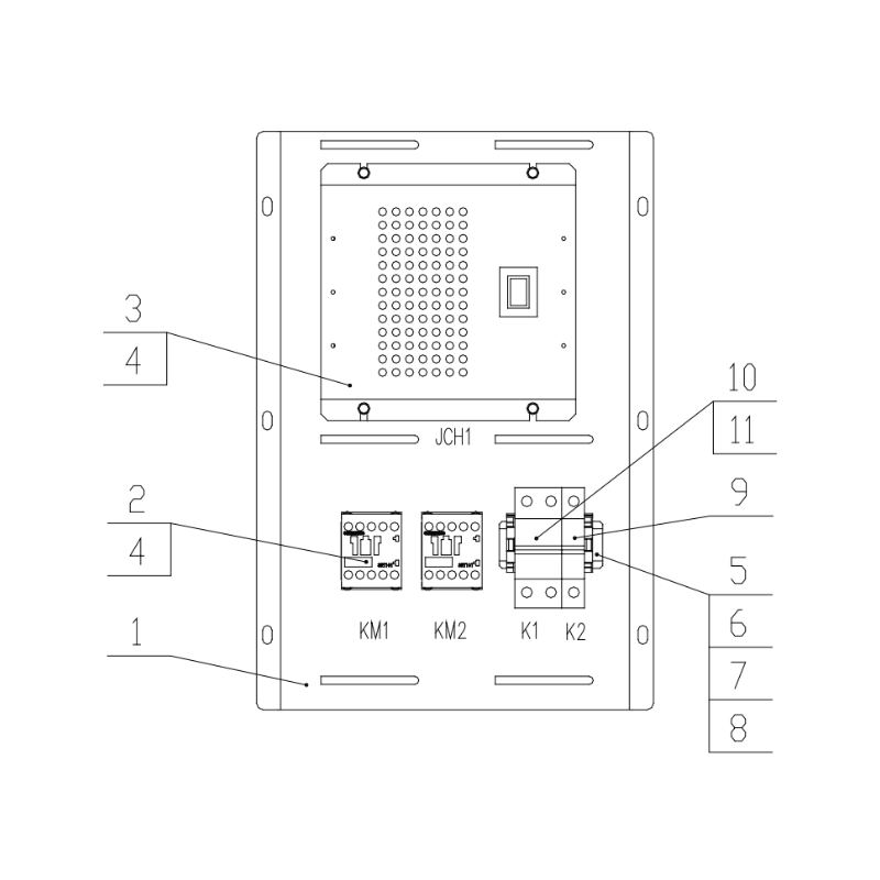 803591148 Device Installation Assembly XCMG XDE130 Electric driving dump truck spare parts