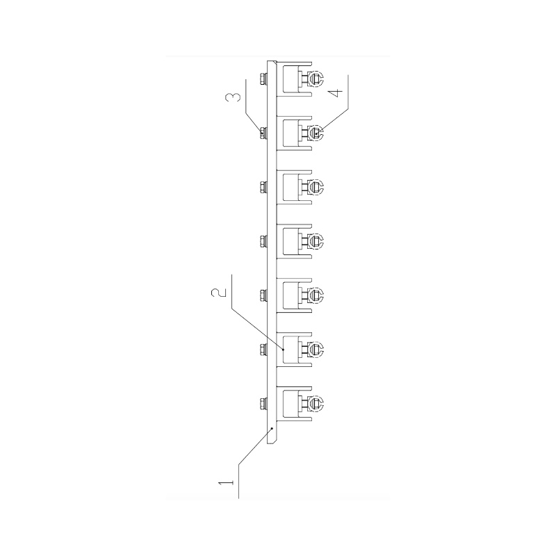 803591161 Wire Holder Assembly XCMG XDE130 Electric driving dump truck spare parts