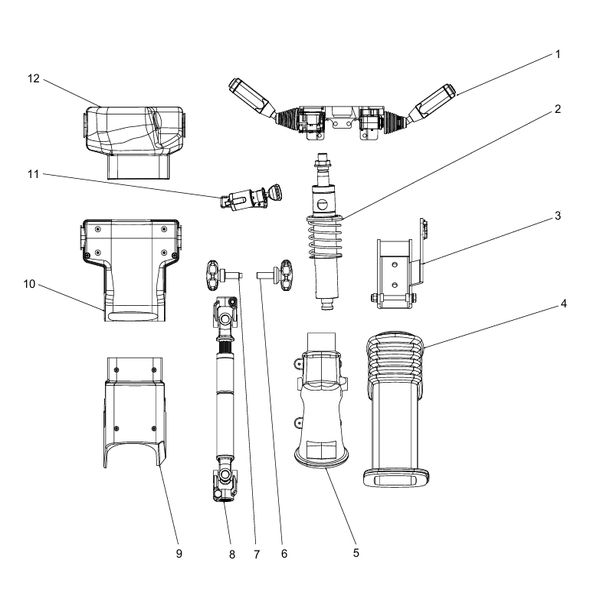 130907001899A Spindle With String Sany SAT40C Articulated Dump Truck spare parts